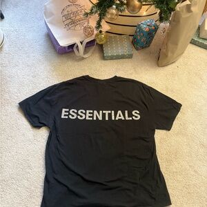 Essentials Black Short Sleeve Tee